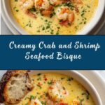 Creamy Crab and Shrimp Seafood Bisque Recipe