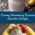 Strawberry Banana Smoothie Recipe