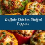 Buffalo Chicken Stuffed Peppers Recipe