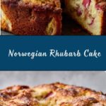 Norwegian Rhubarb Cake Recipe