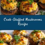 Mushrooms Stuffed with Crab Meat Recipe