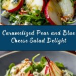 Caramelized Pear and Blue Cheese Salad Recipe