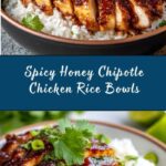 Honey Chipotle Chicken Rice Bowls Recipe