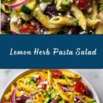 Lemon Herb Mediterranean Pasta Salad Recipe