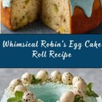Speckled Robin’s Egg Cake Roll Recipe