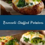 Broccoli and Cheddar Twice-Baked Potatoes Recipe