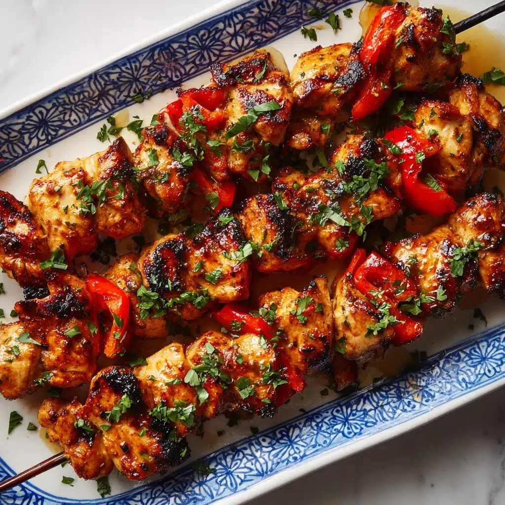 Chicken Skewers in the Oven Recipe