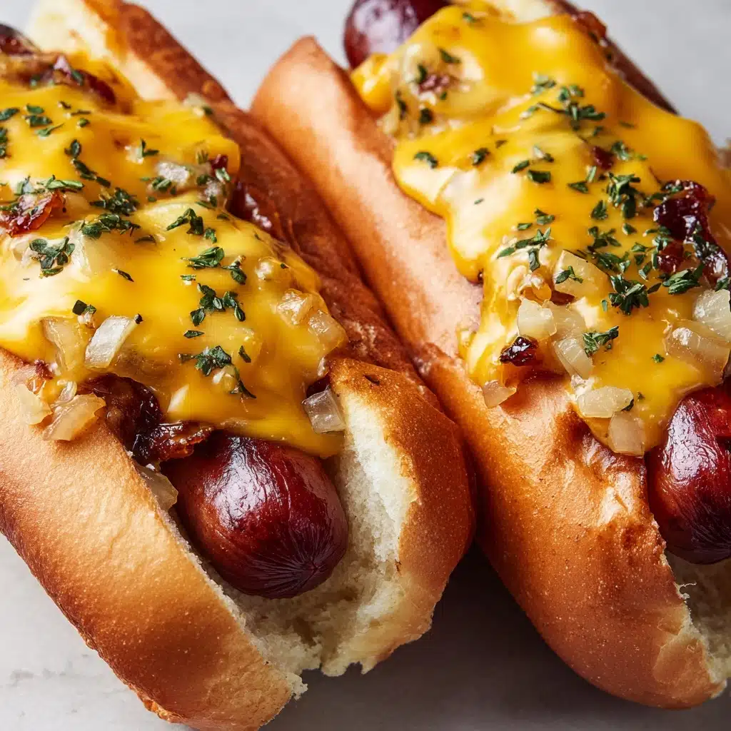Epic Air Fryer Grilled Cheese Hot Dogs Recipe - Recipe Image