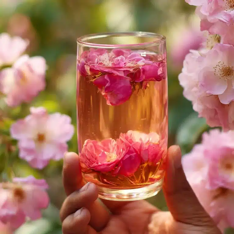 Rose Simple Syrup Recipe