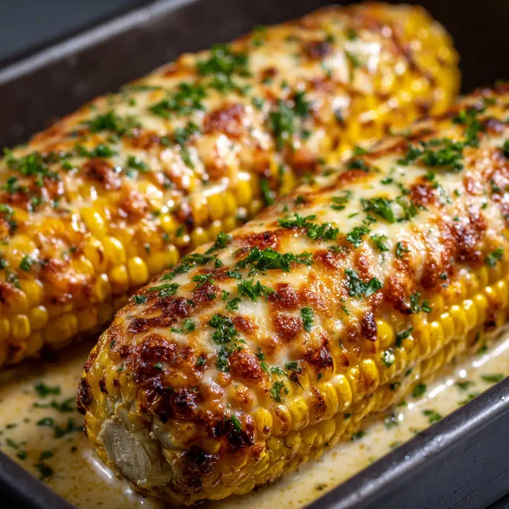 Garlic Butter Corn Cheese Recipe - Recipe Image