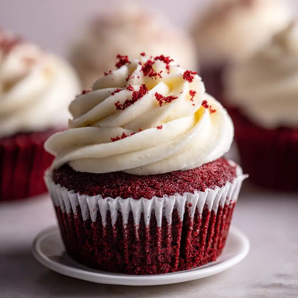 Red Velvet Cheesecake Cupcake Recipe - Recipe Image