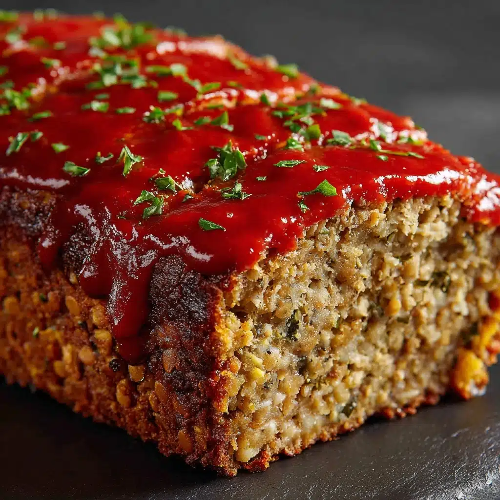 Vegan Lentil Loaf Recipe - Recipe Image