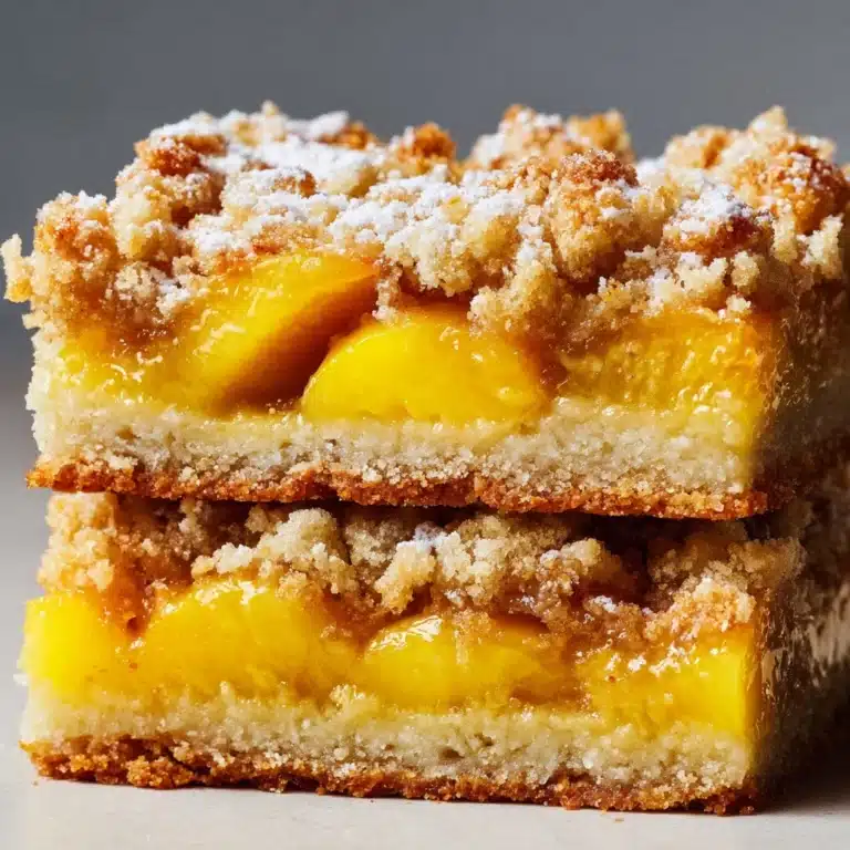 Easy Peach Dump Cake Recipe