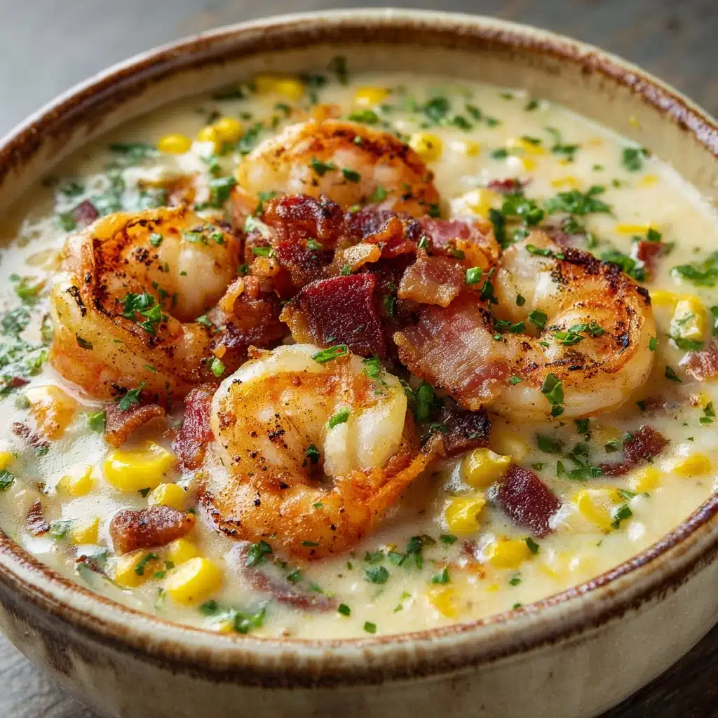 Louisiana Shrimp and Corn Bisque Recipe - Recipe Image