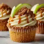 Apple Crisp Cheesecakes Recipe
