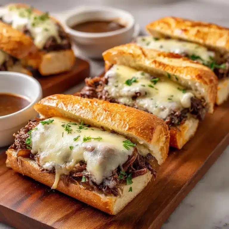 Ground Beef French Dip Sandwich Recipe
