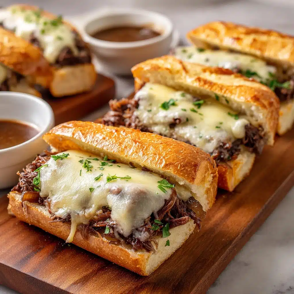 Ground Beef French Dip Sandwich Recipe