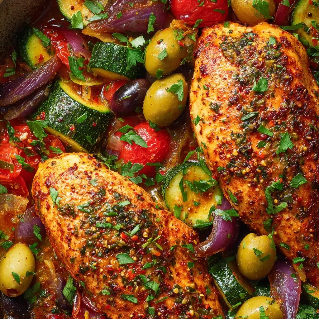 Mediterranean Baked Fish Recipe - Recipe Image