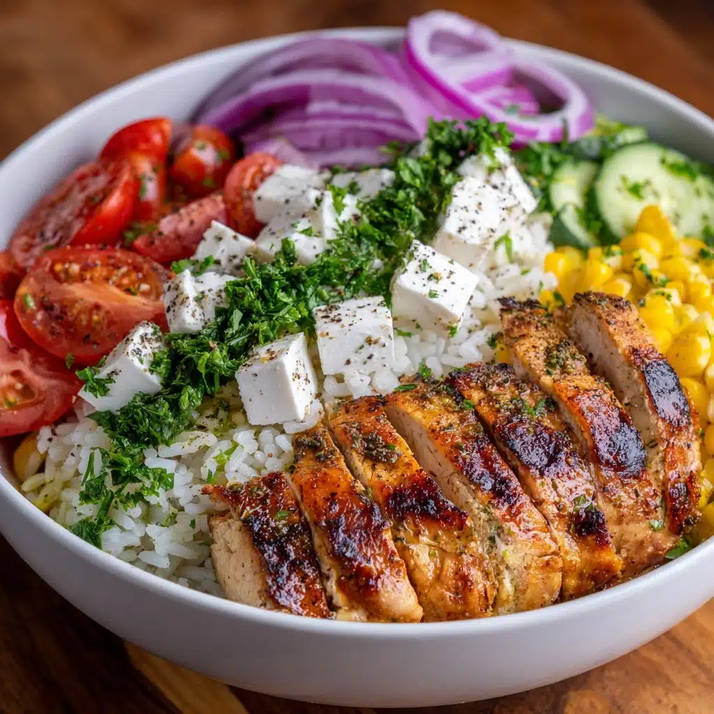 Greek Chicken Bowls Recipe - Recipe Image