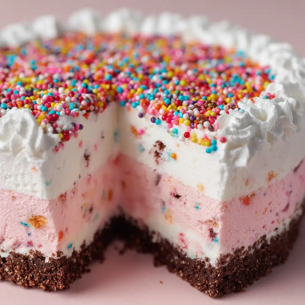 Funfetti Ice Cream Cake Recipe - Recipe Image