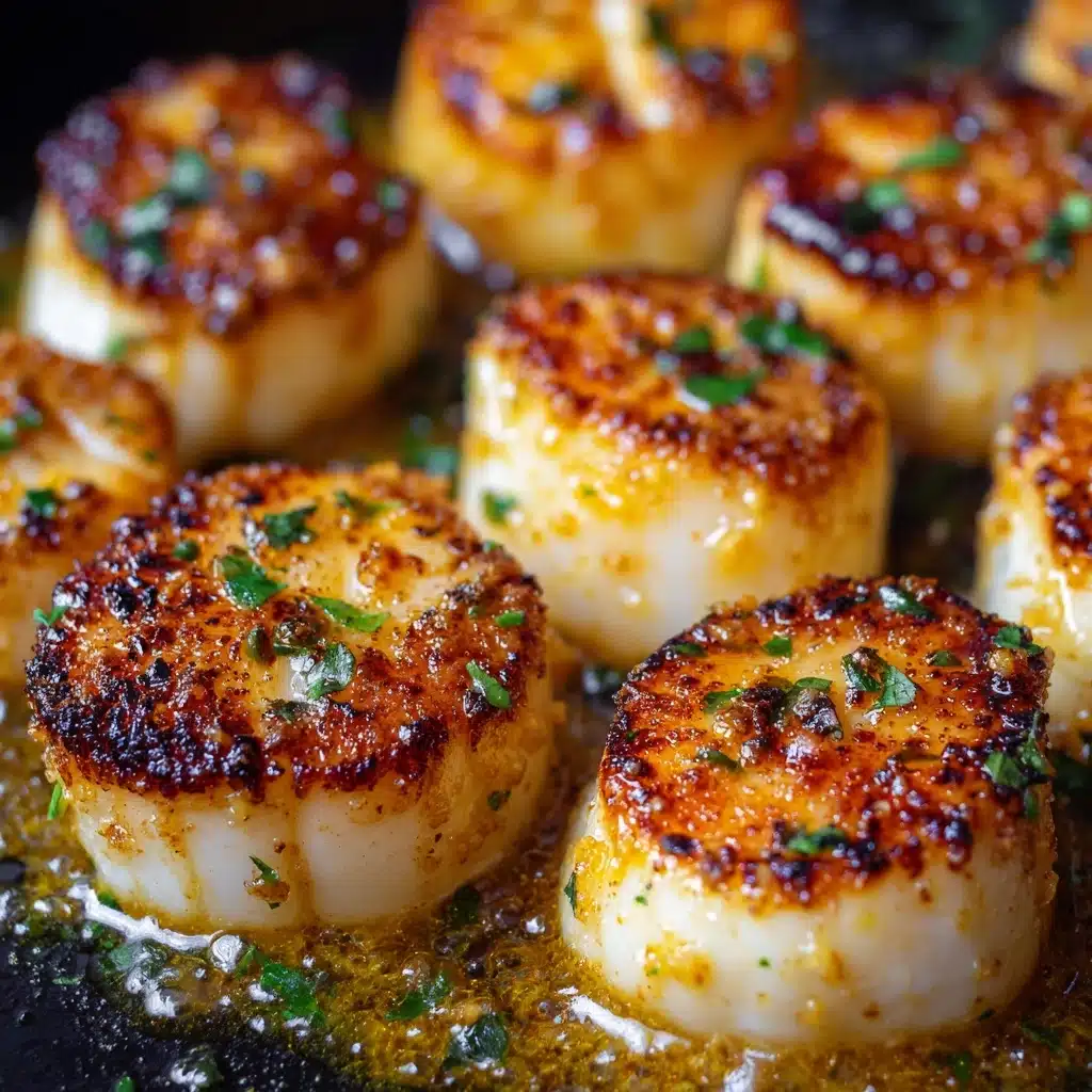 Garlic Butter Baked Scallops Recipe