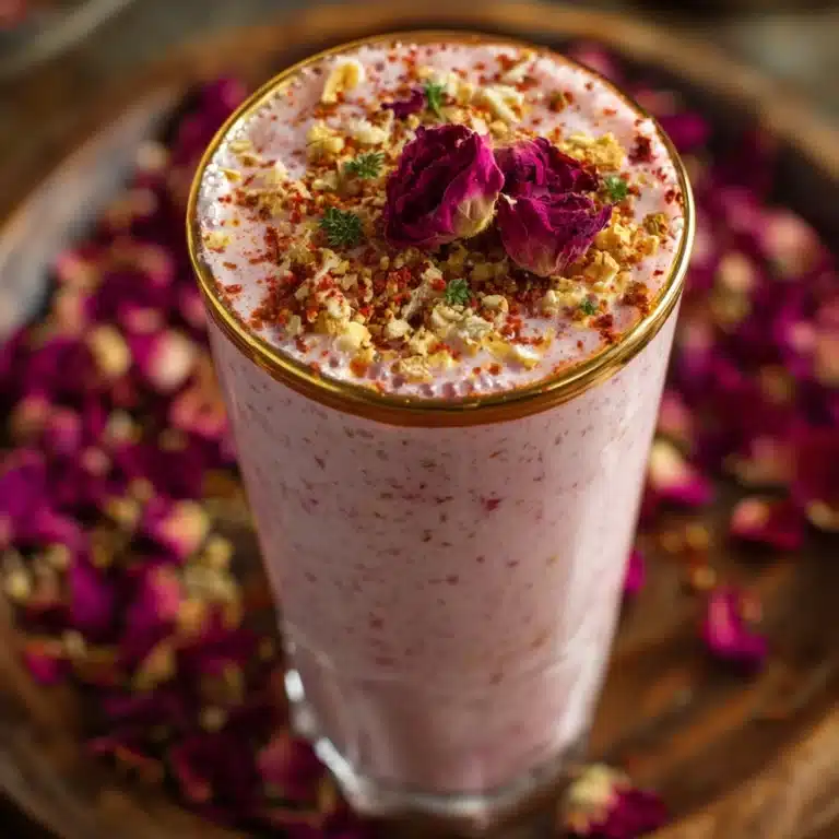 Rose Lassi Recipe