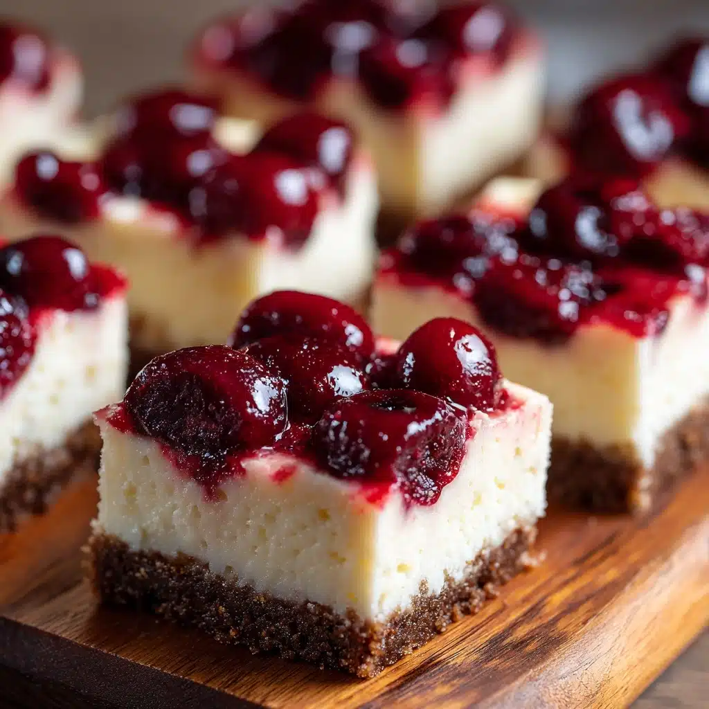 Cherry Cheesecake Bars Recipe - Recipe Image