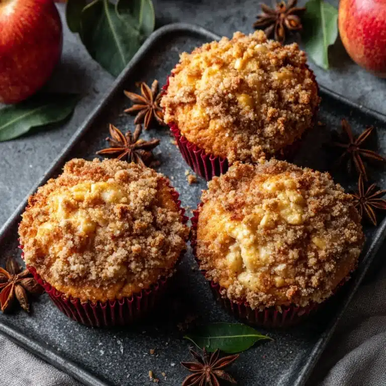 Apple Pumpkin Streusel Muffins Recipe