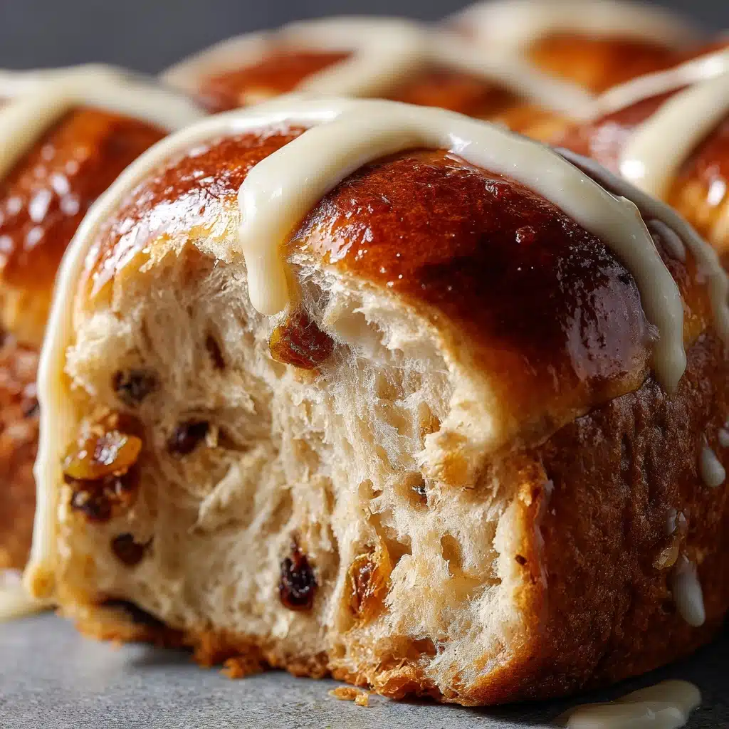 No-Bake Hot Cross Bun Slice Recipe - Recipe Image