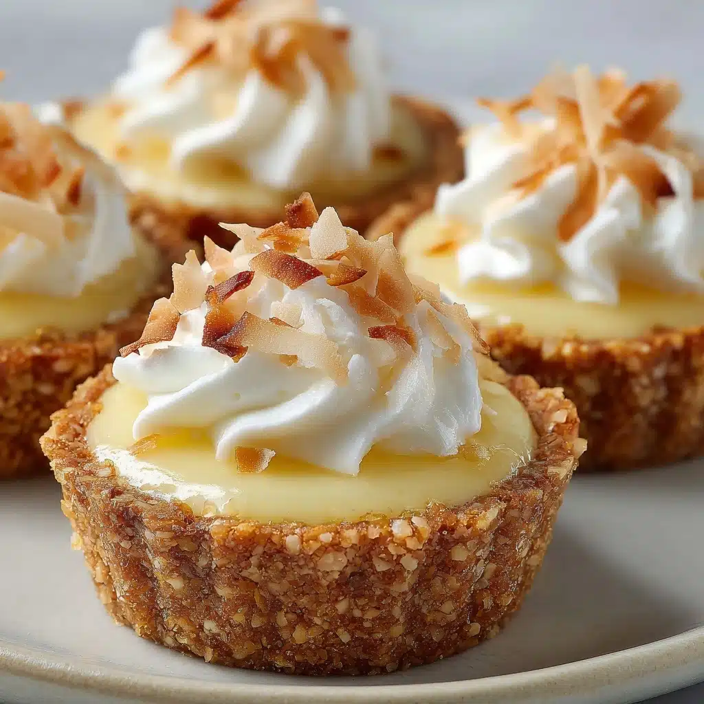 Mini Coconut Cream Pies Recipe - Recipe Image