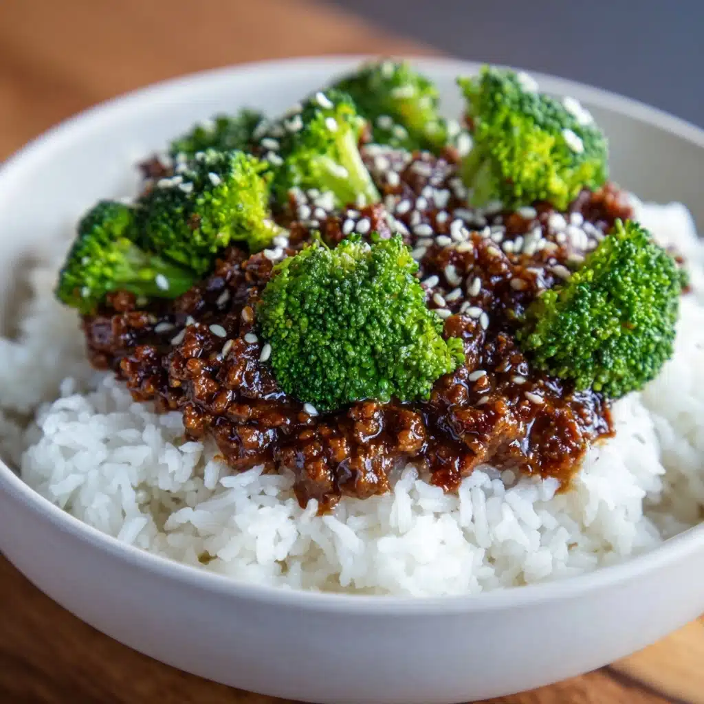 Honey Garlic Ground Beef and Broccoli Stir-Fry Recipe - Recipe Image