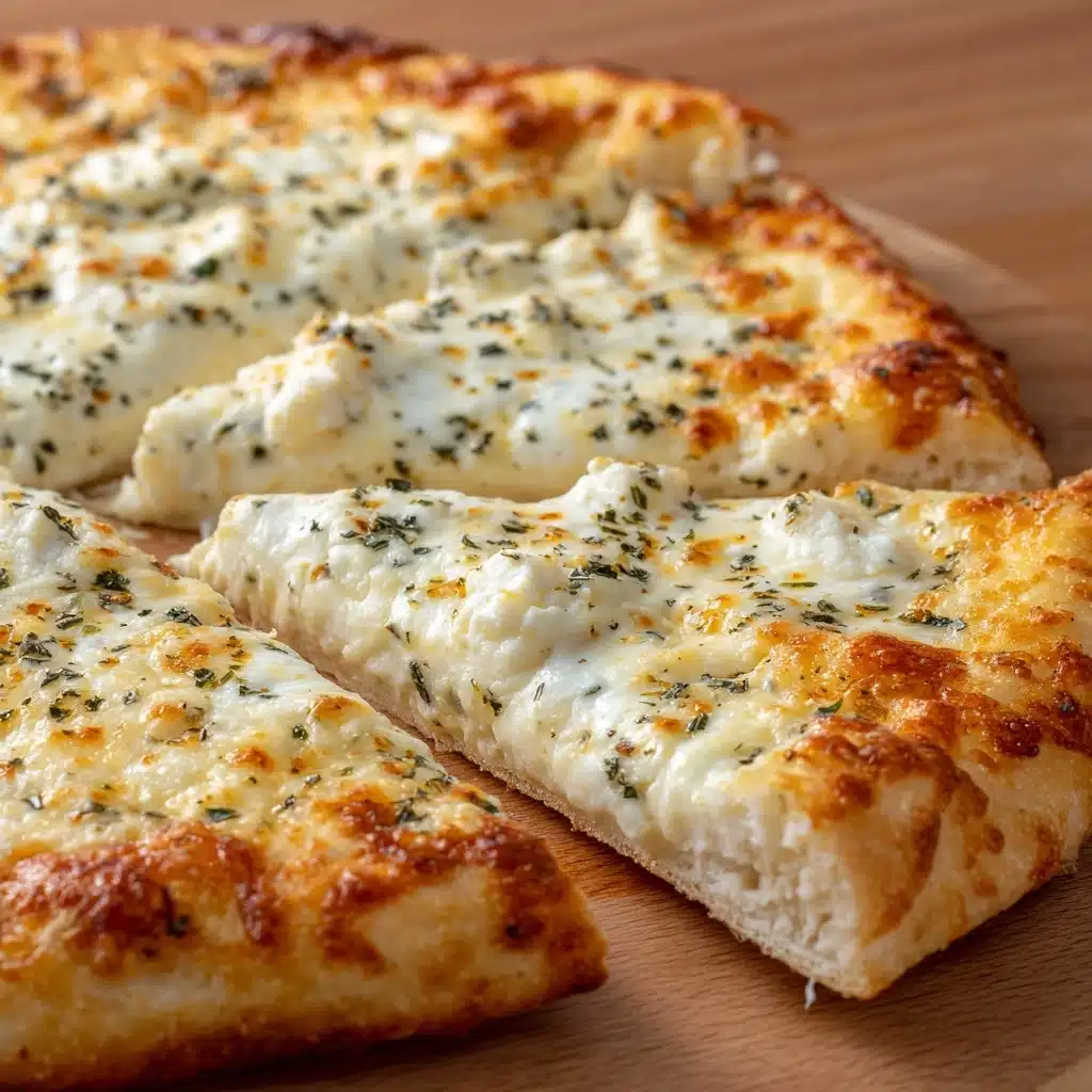White Garlic Pizza Recipe