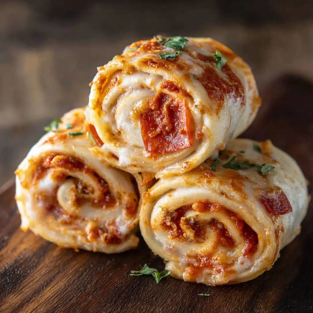 Easy Air Fryer Pizza Roll Ups Recipe - Recipe Image