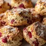 Strawberry Rhubarb Scones Recipe