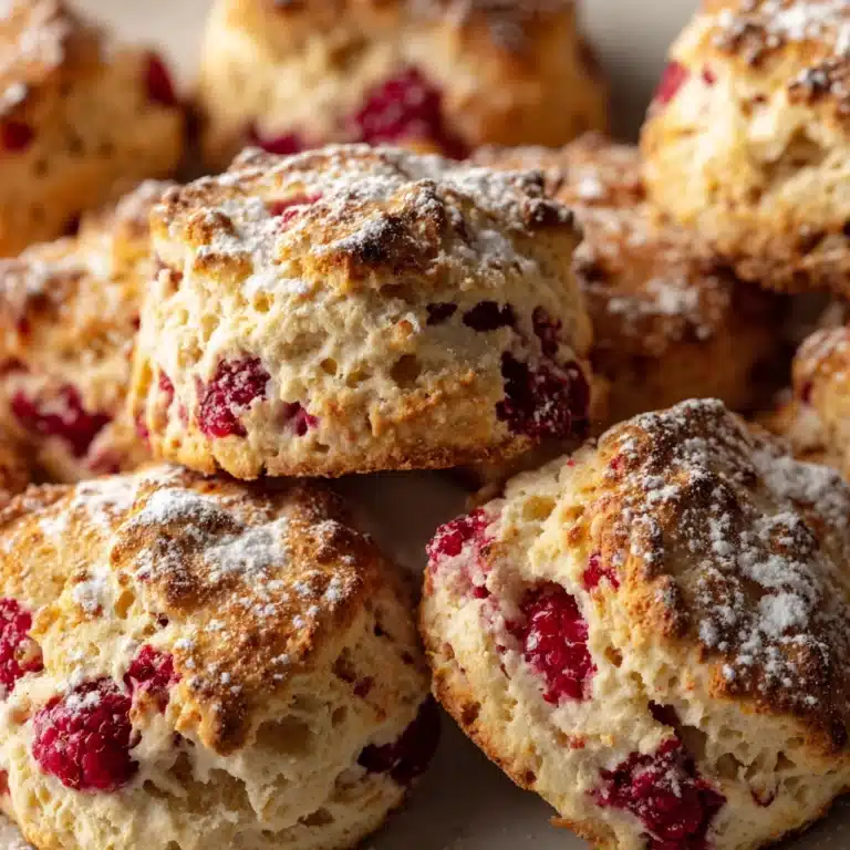 Strawberry Rhubarb Scones Recipe