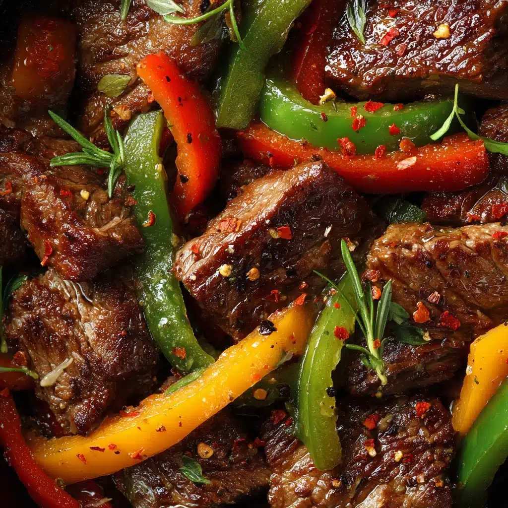 Chinese Pepper Steak Recipe - Recipe Image