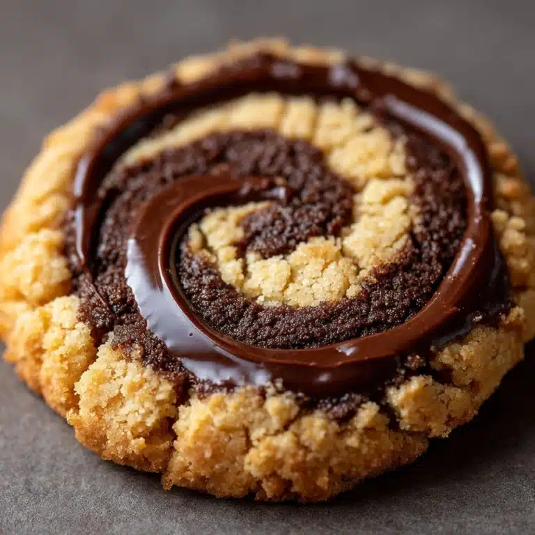 Peanut Butter Brownie Swirl Cookies Recipe
