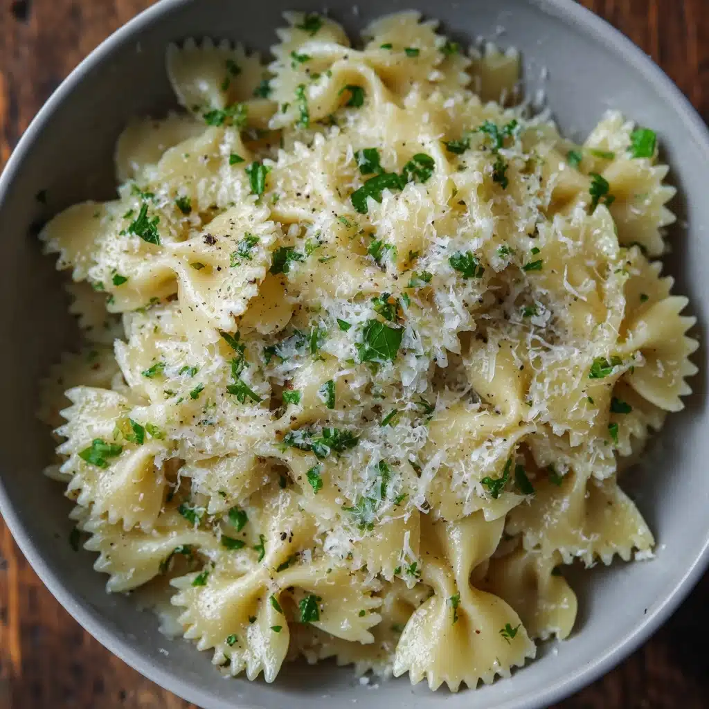 **Garlic Parmesan Pasta** Recipe - Recipe Image