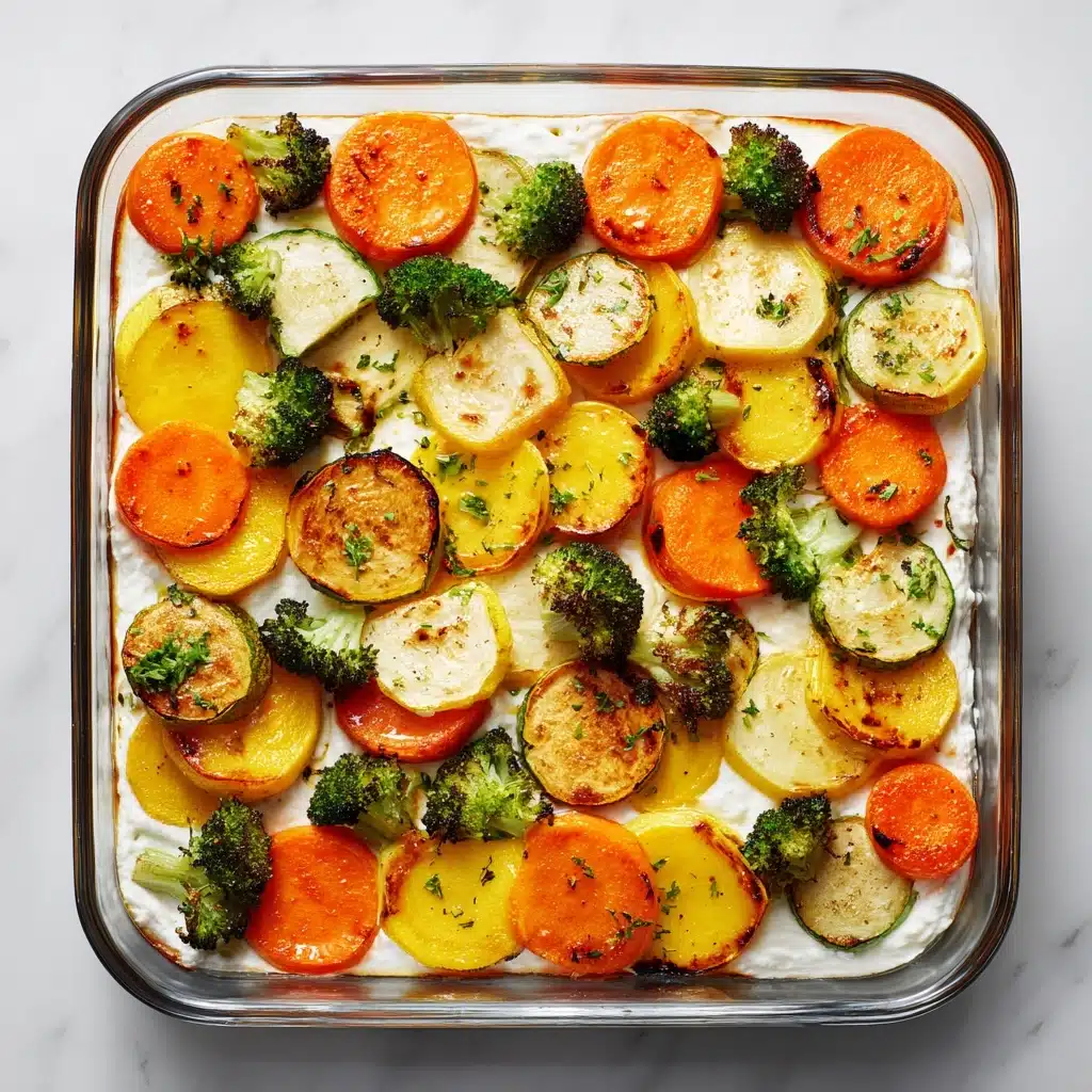 High-Protein Veggie Bake with Cottage Cheese Recipe - Recipe Image