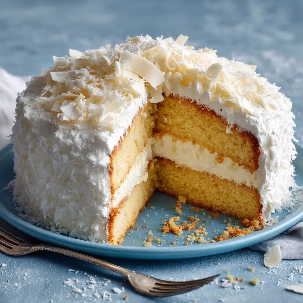 Coconut Cloud Cake Recipe - Recipe Image
