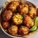 Mexican Street Corn Fritters Recipe