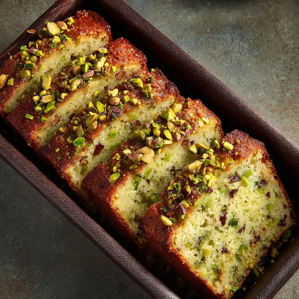 Pistachio Pudding Bread Recipe - Recipe Image