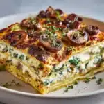 Mushroom and Spinach Lasagna Recipe
