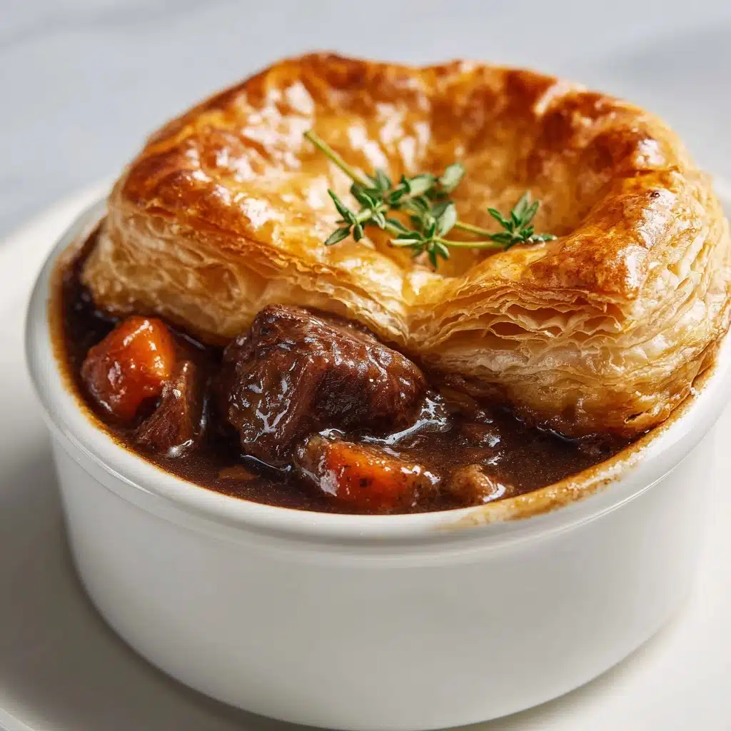 Guinness Braised Beef Pot Pie Recipe