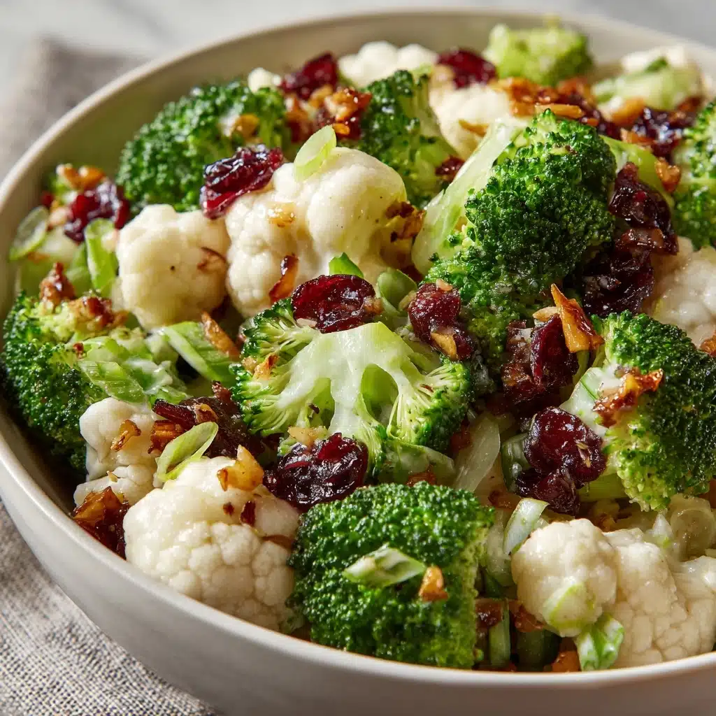 Cauliflower Broccoli Salad Recipe - Recipe Image