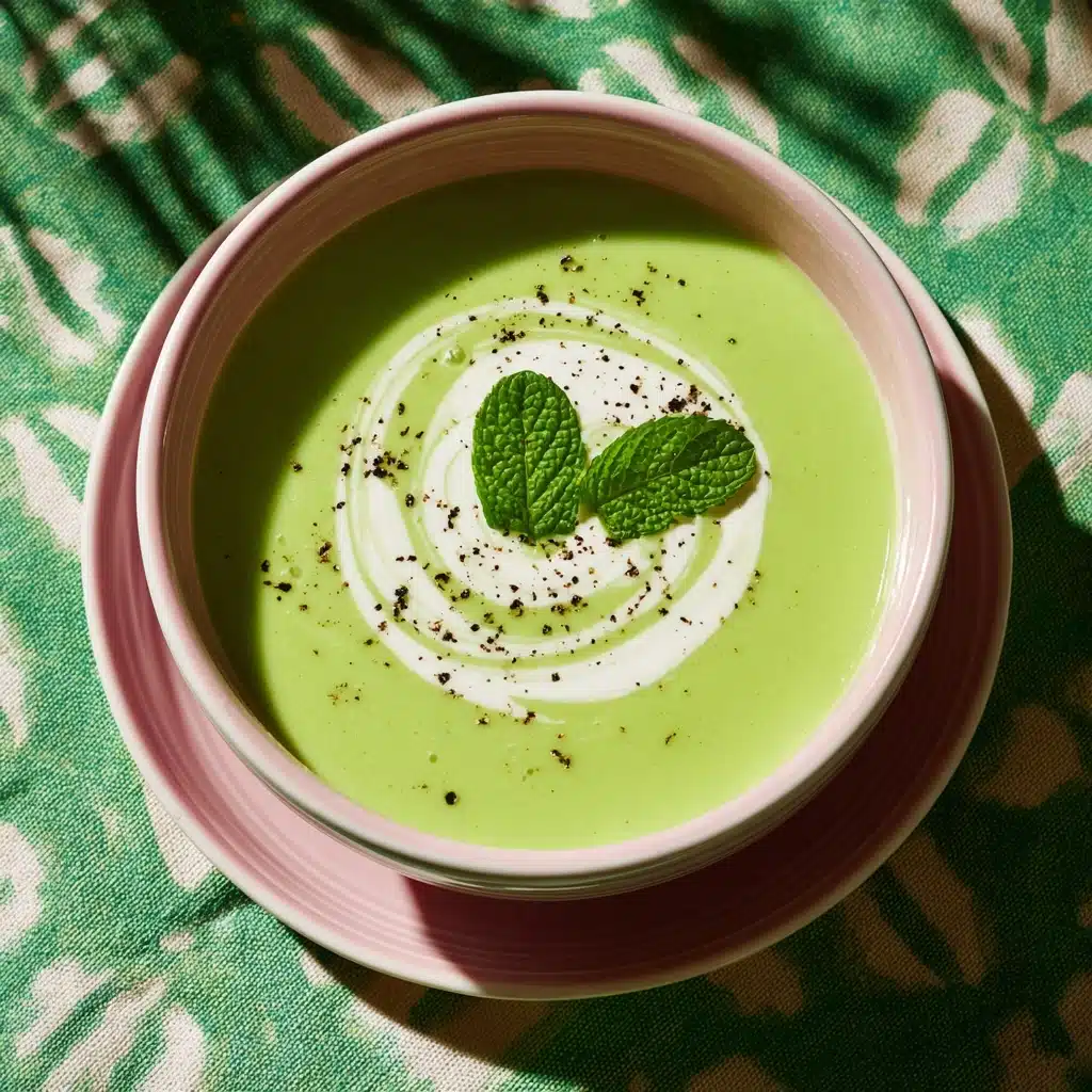 Spring Pea and Mint Soup Recipe - Recipe Image