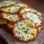 Spinach Dip Cheese Crisps Recipe