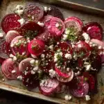 Roasted Beets and Radishes with Goat Cheese Recipe