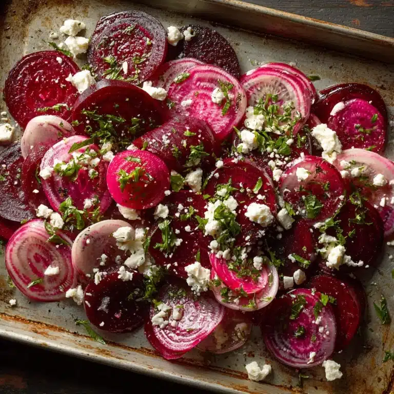 Roasted Beets and Radishes with Goat Cheese Recipe