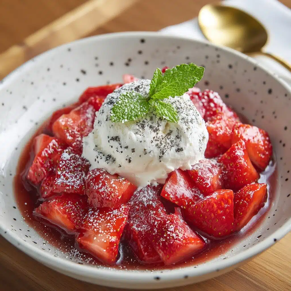 Italian Macerated Strawberries Recipe - Recipe Image